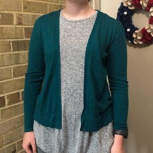 Old Navy Teal Cardigan Sweater
